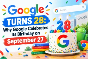 Google Turns 28 Why Google Celebrates Its Birthday on September 27