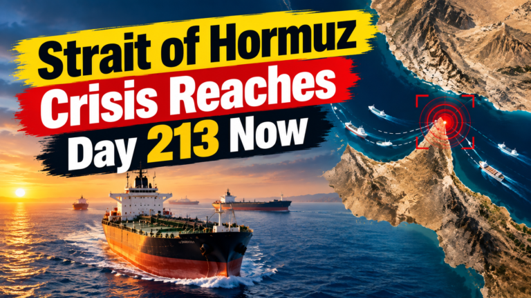 Strait of Hormuz Crisis Reaches Day 213 Now