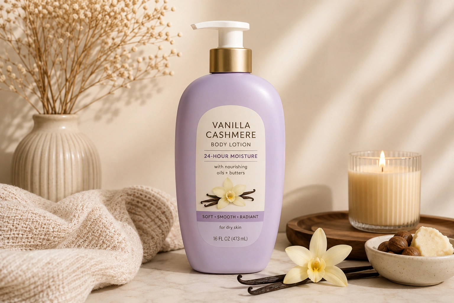 eos Vanilla Cashmere Body Lotion