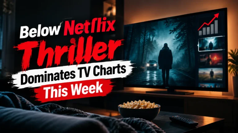 Below Netflix Thriller Dominates TV Charts