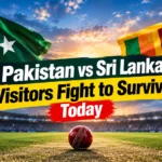 Pakistan vs Sri Lanka Visitors Fight to Survive Today